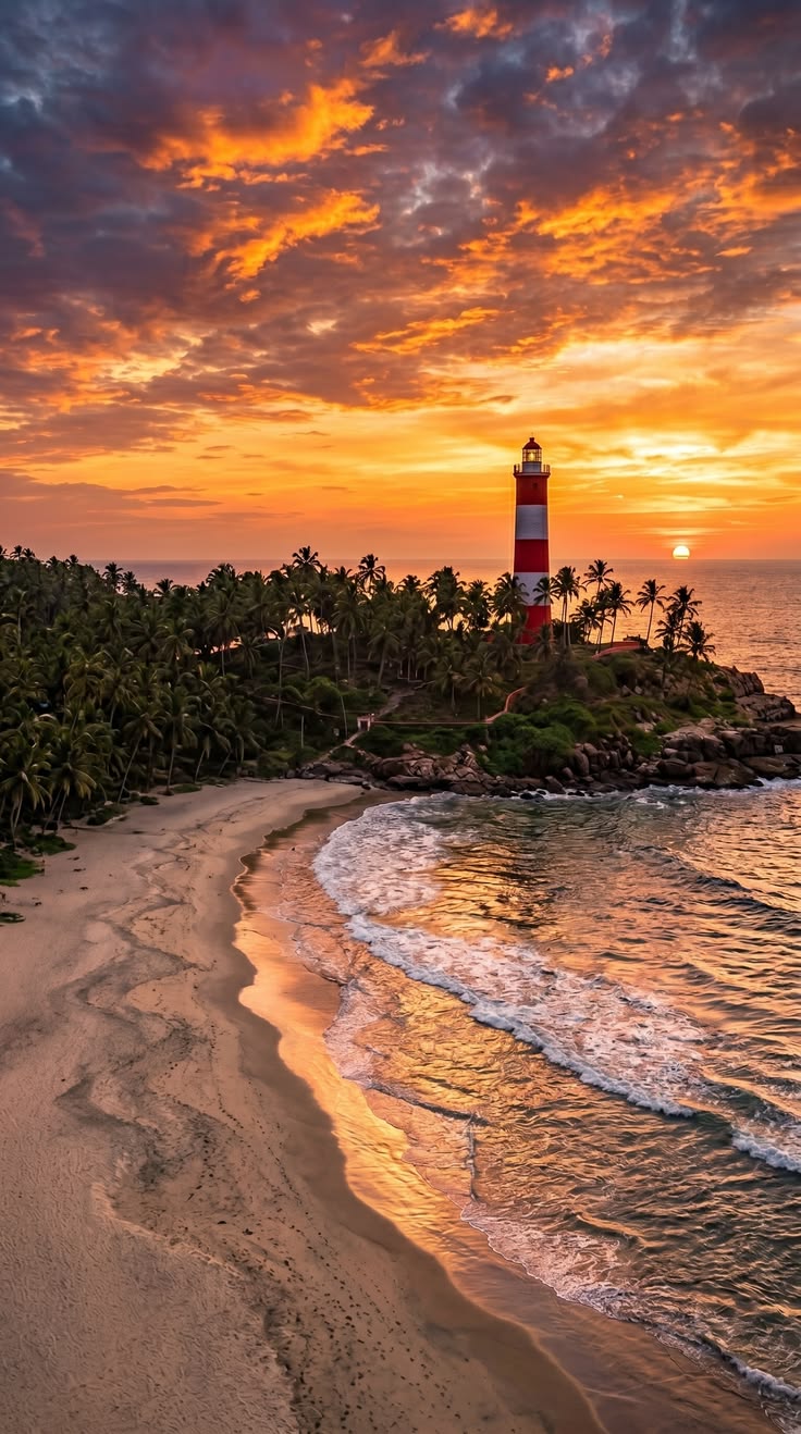 Kovalam Lighthouse Beach